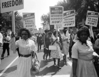 Women Marching Civil Rights Era